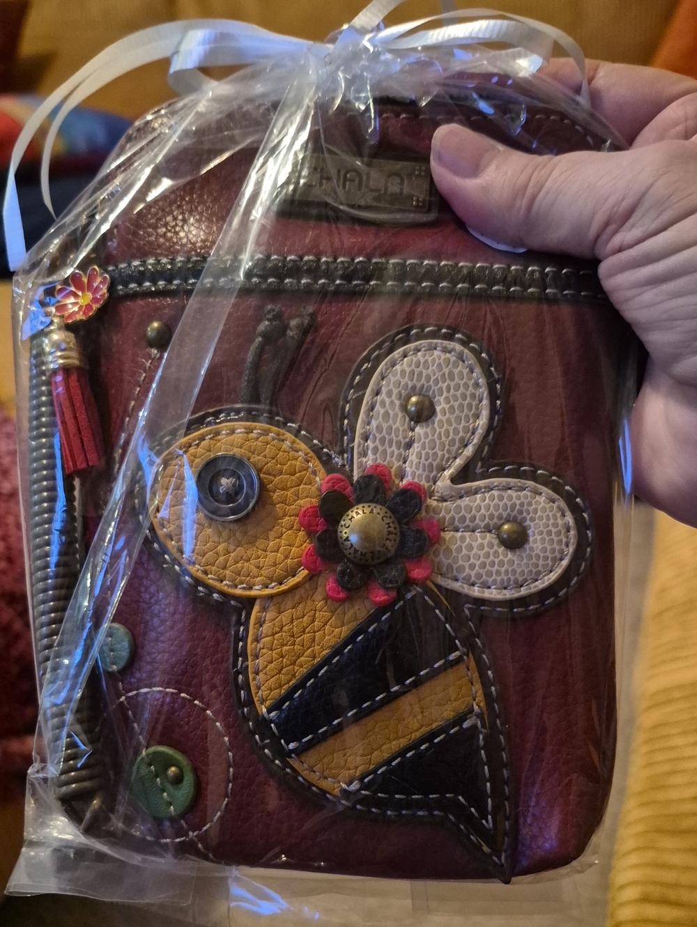 Chala-Bee 🐝 Phone Crossbody Bag (Not Original Zipper Pull)